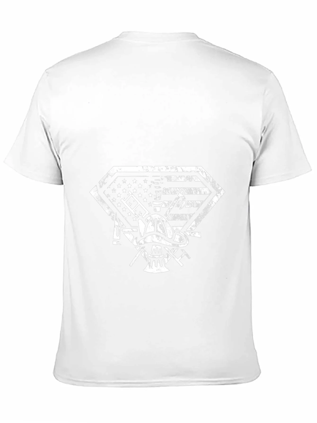 Firefighter Shield Graphic T-Shirt - Black