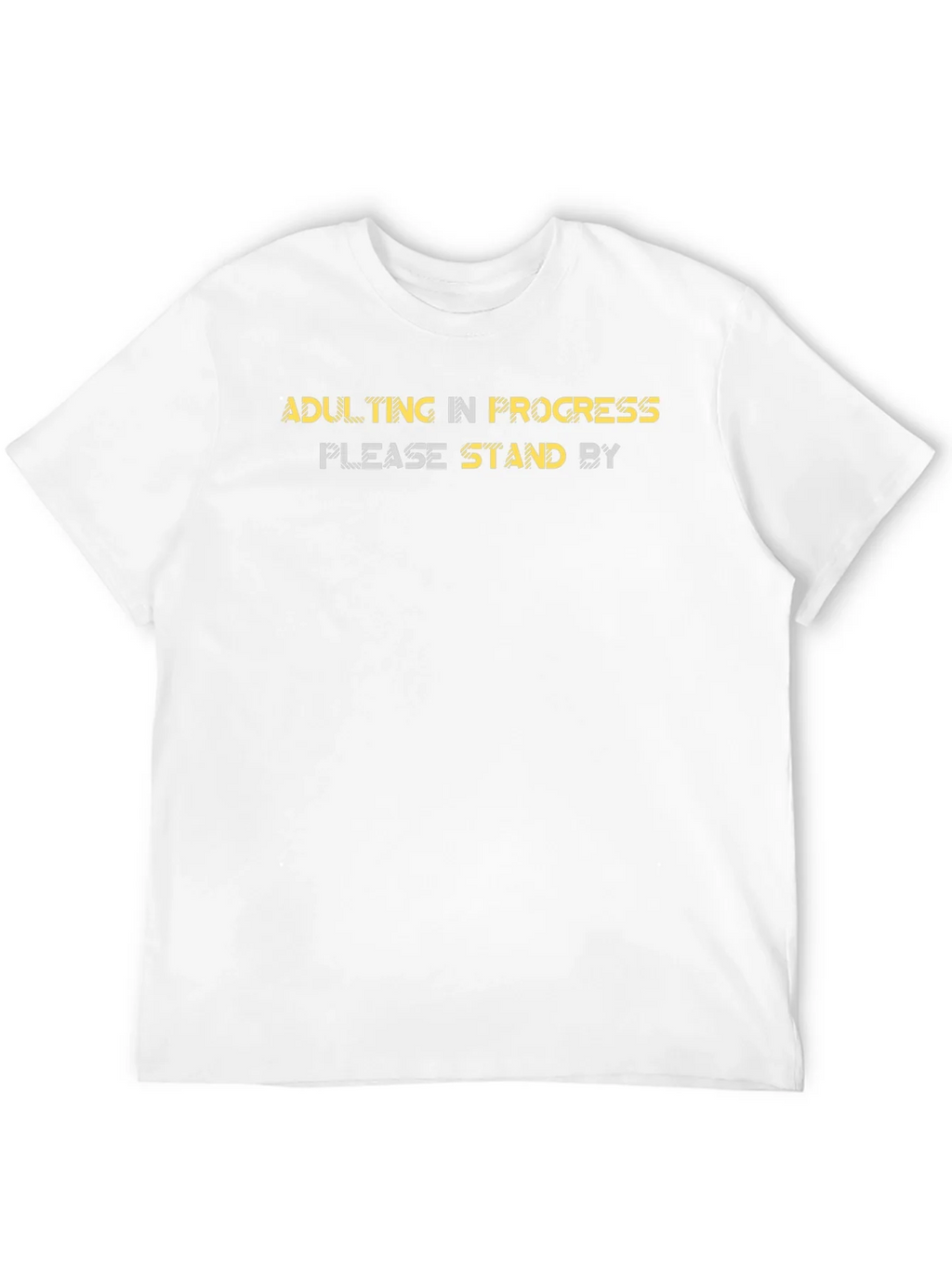 Adulting In Progress Black Graphic Tee