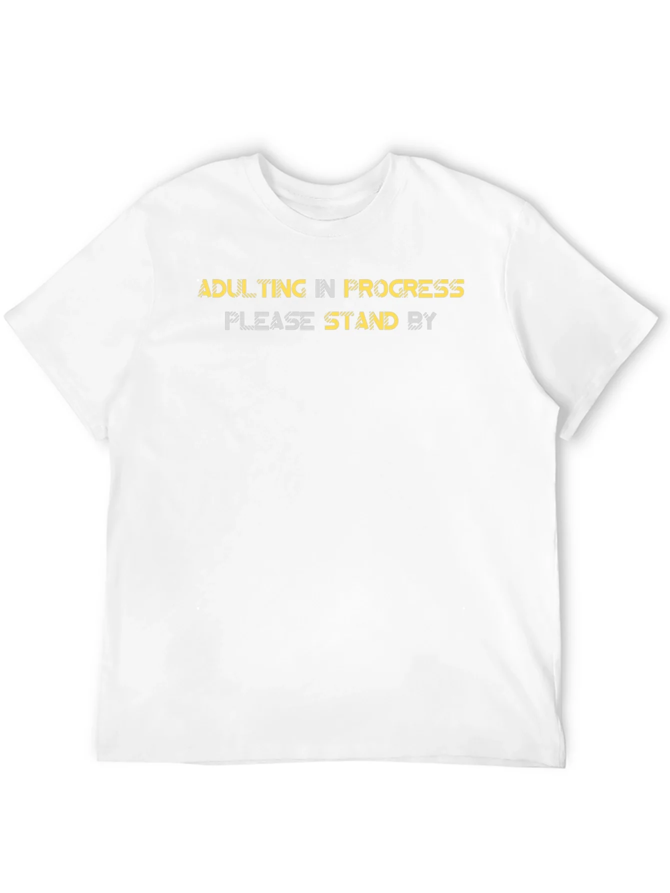 Adulting In Progress Black Graphic Tee