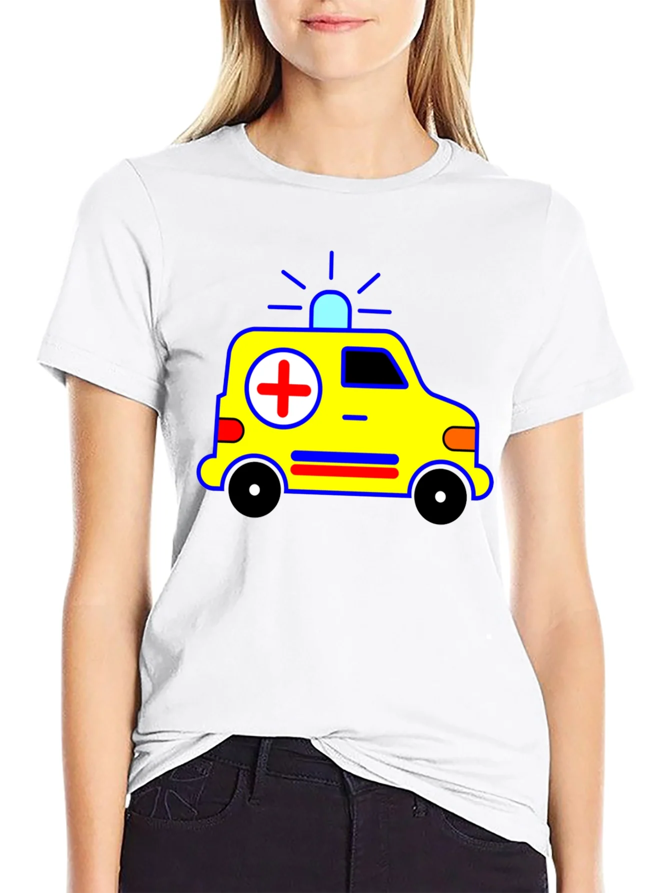 Ambulance Graphic Tee - Emergency Responder T-Shirt