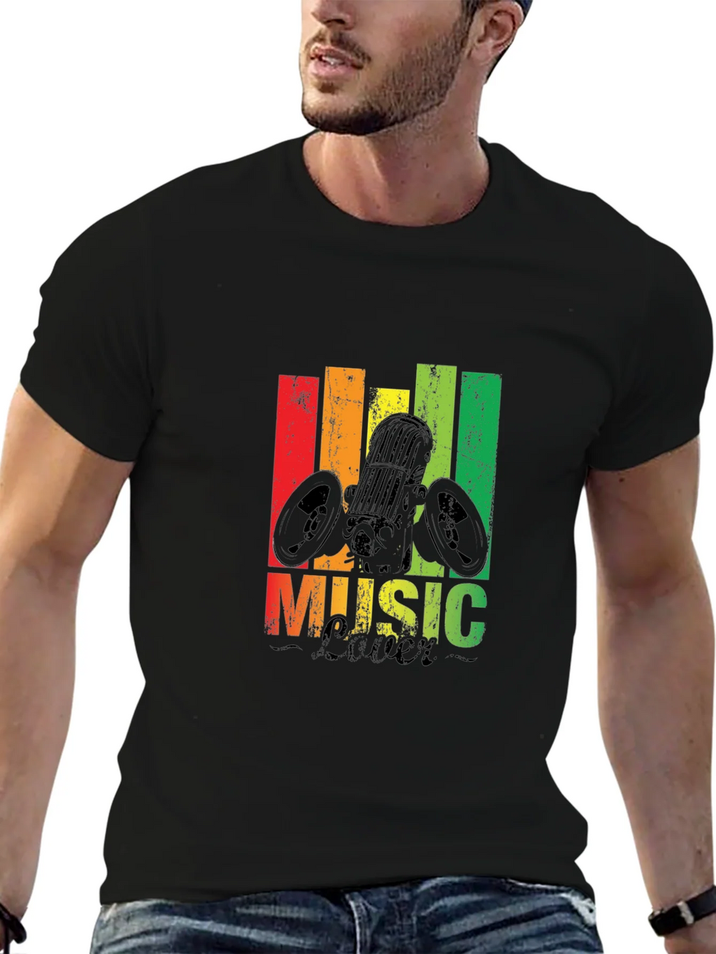 Rasta Music Lover T-Shirt