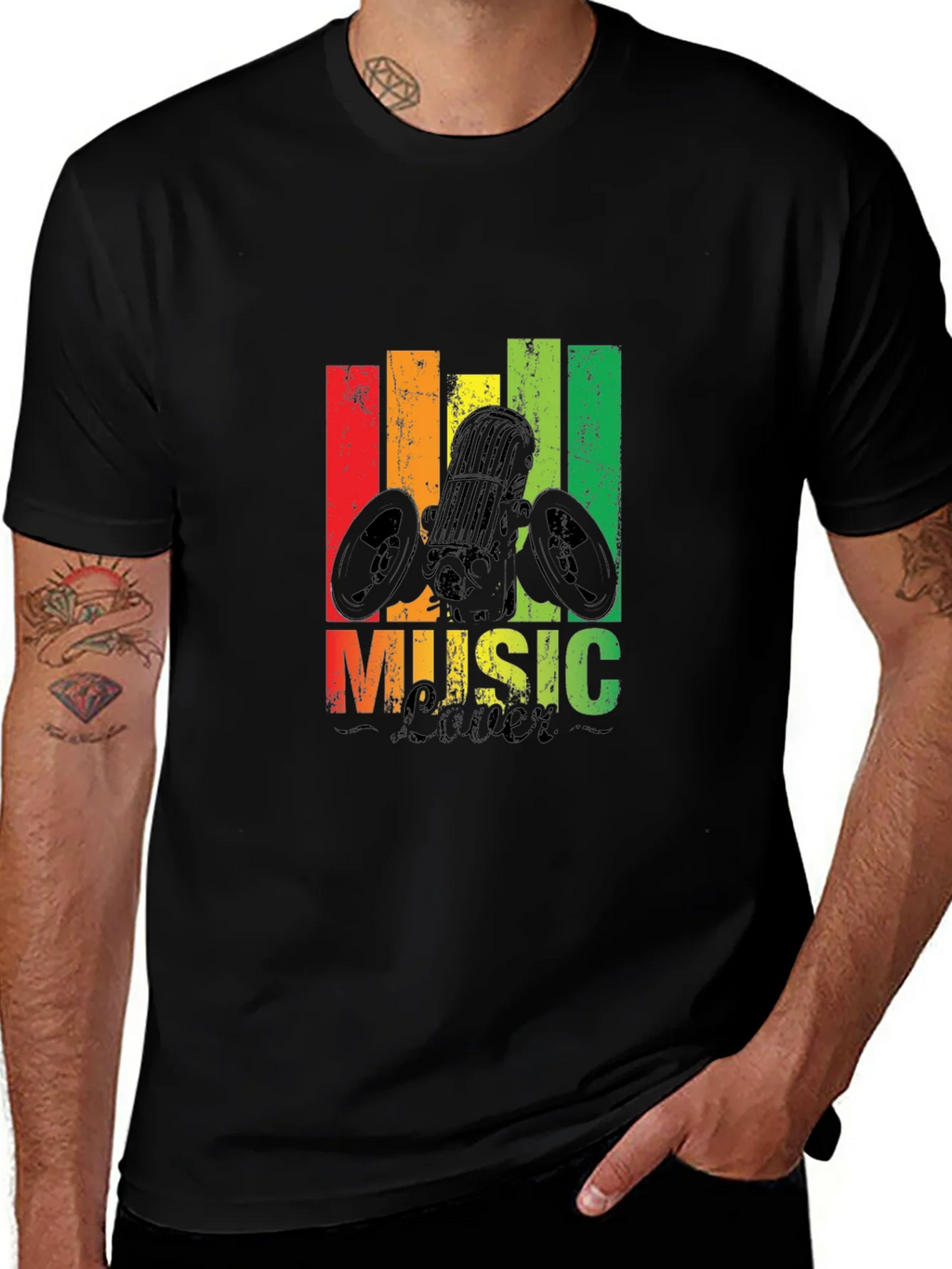 Rasta Music Lover T-Shirt