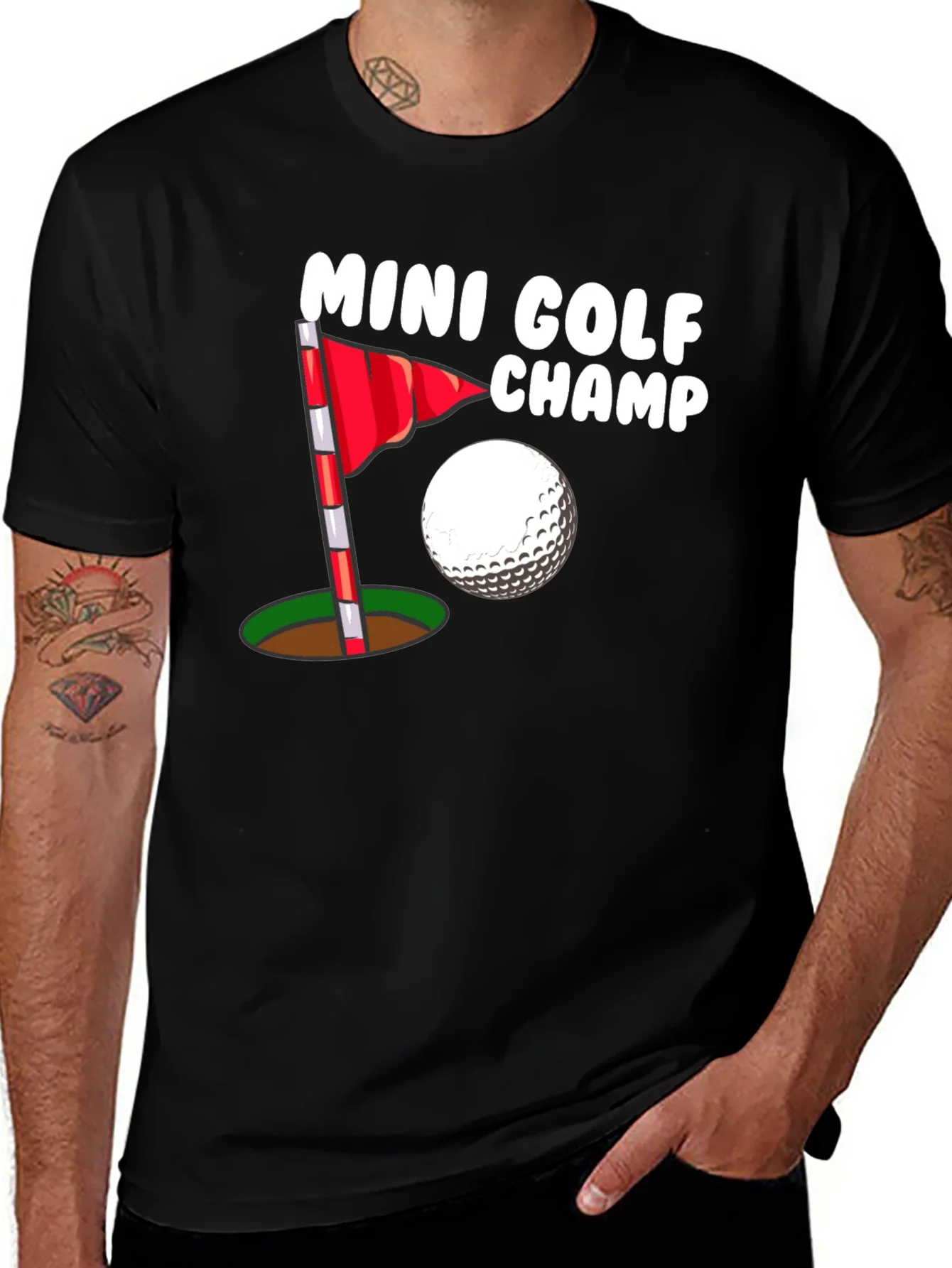 Mini Golf Champ Graphic Tee