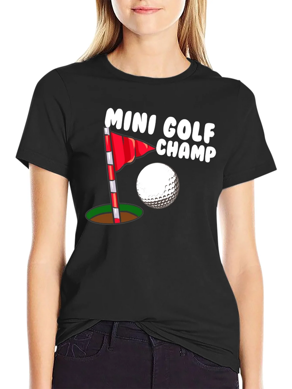 Mini Golf Champ Graphic Tee