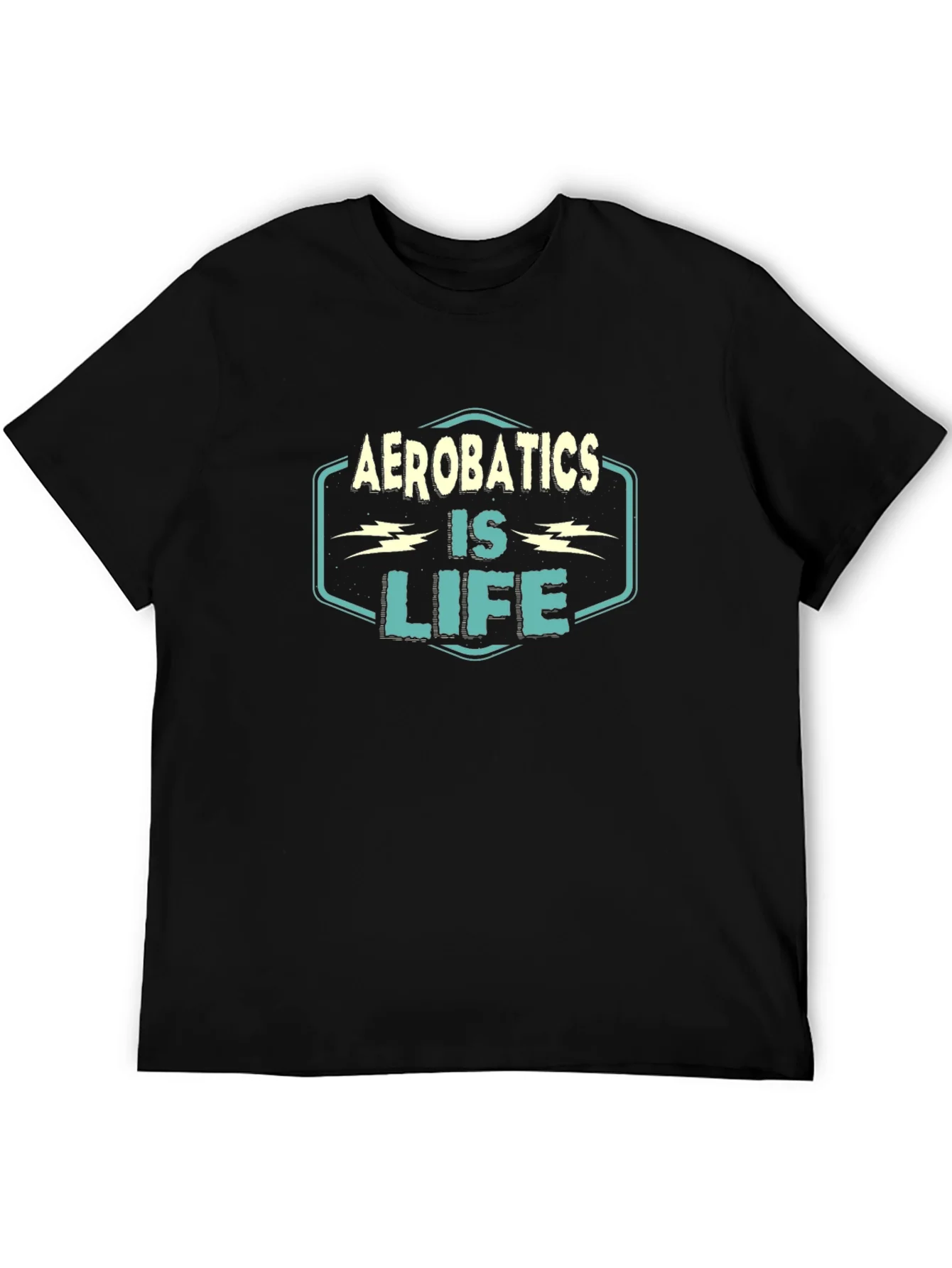Aerobatics is Life T-Shirt - Black Graphic Tee