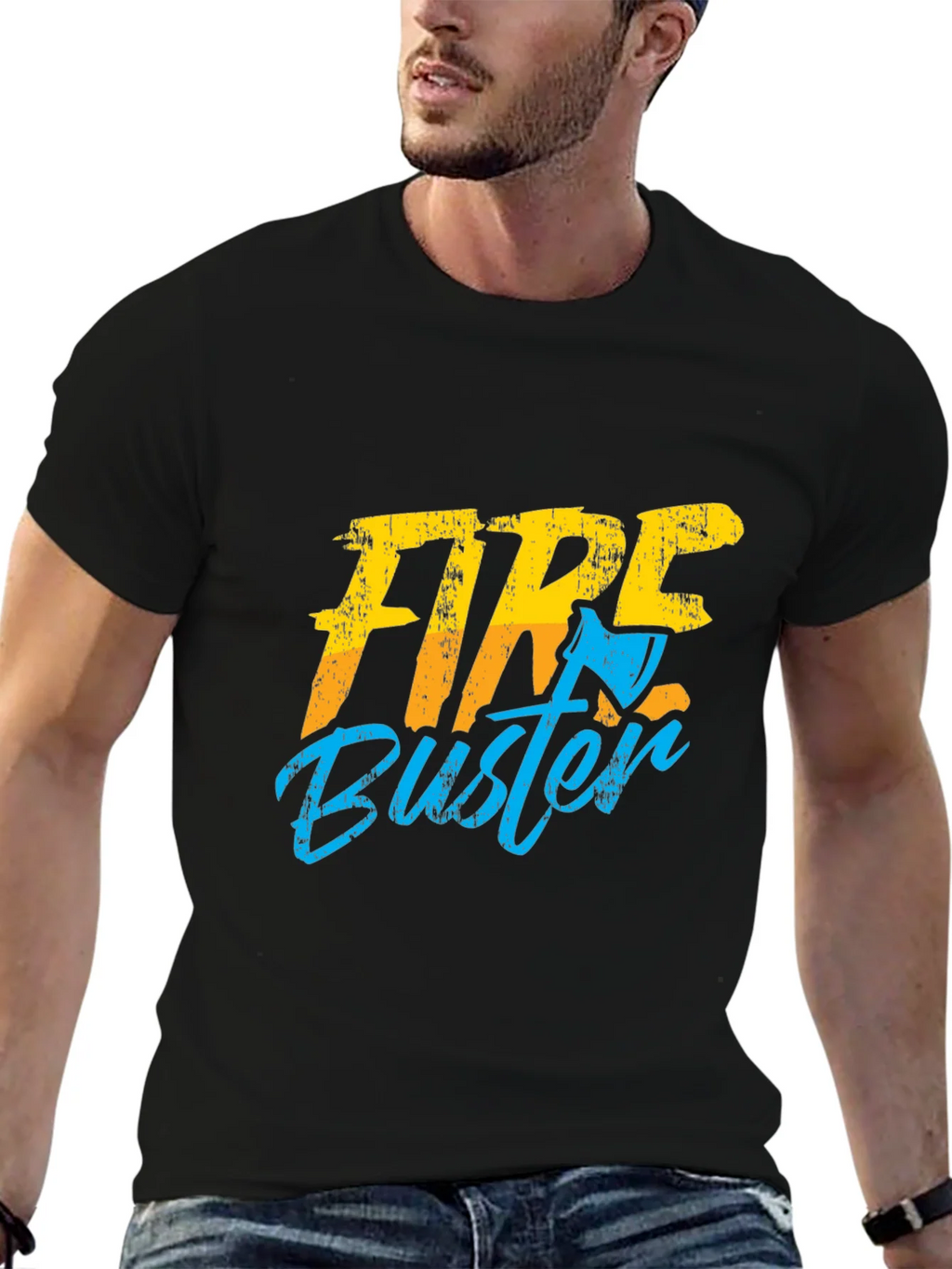 Fire Buster Graphic Tee