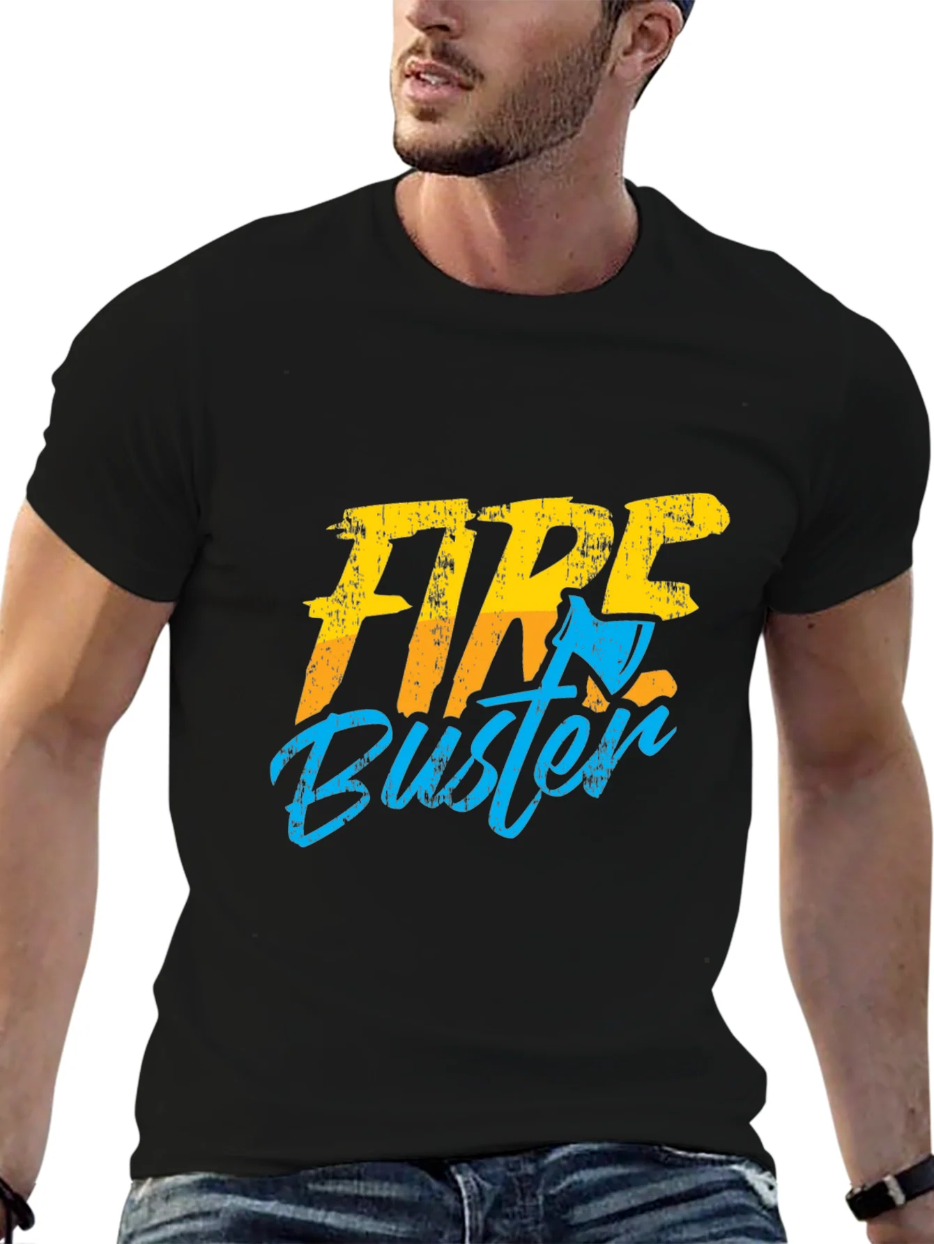 Fire Buster Graphic Tee