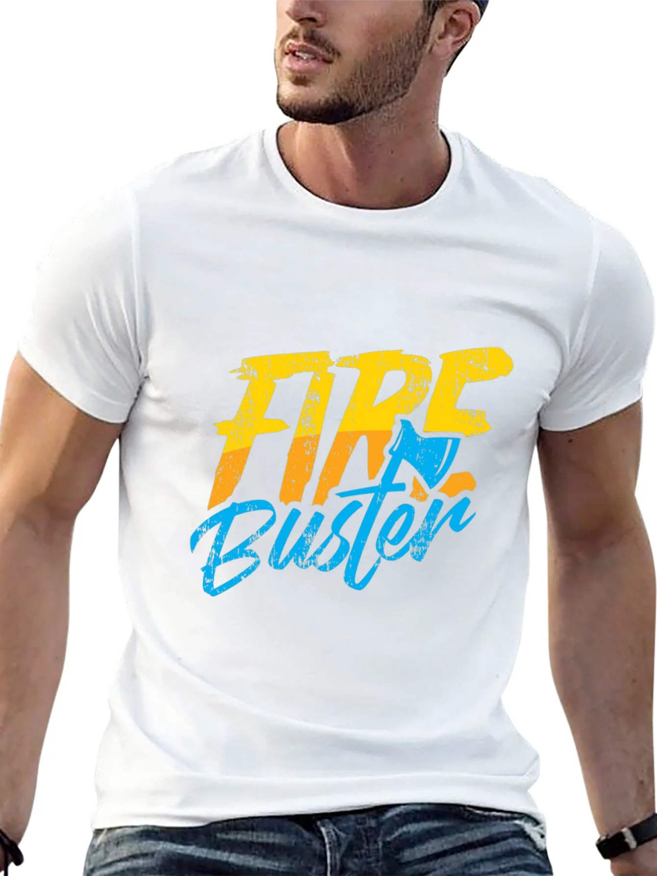 Fire Buster Graphic Tee