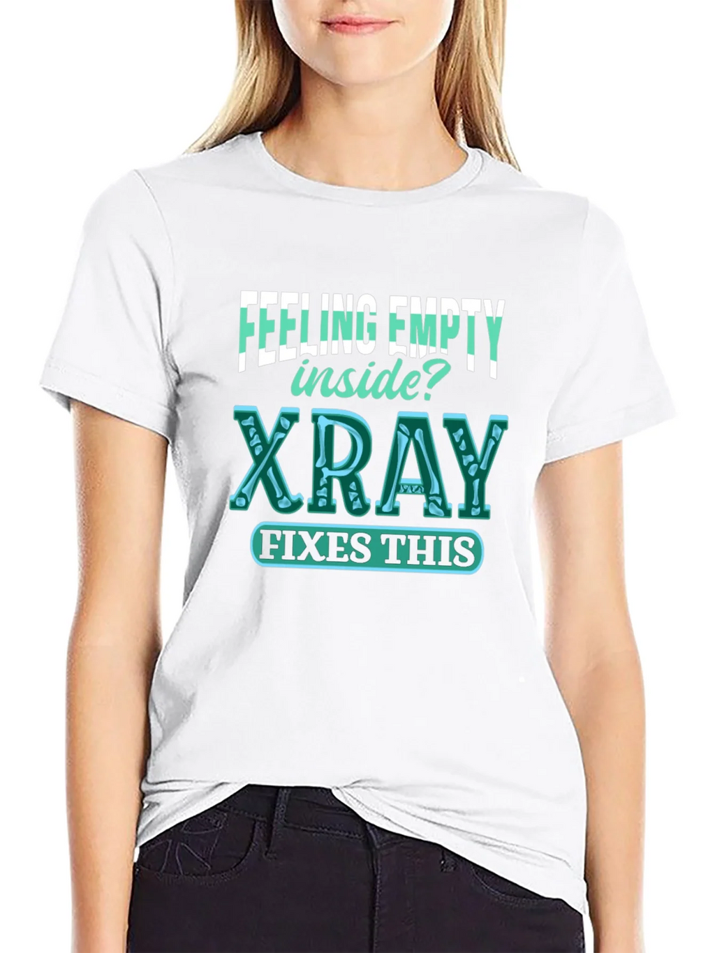 Feeling Empty? X-Ray Graphic Tee