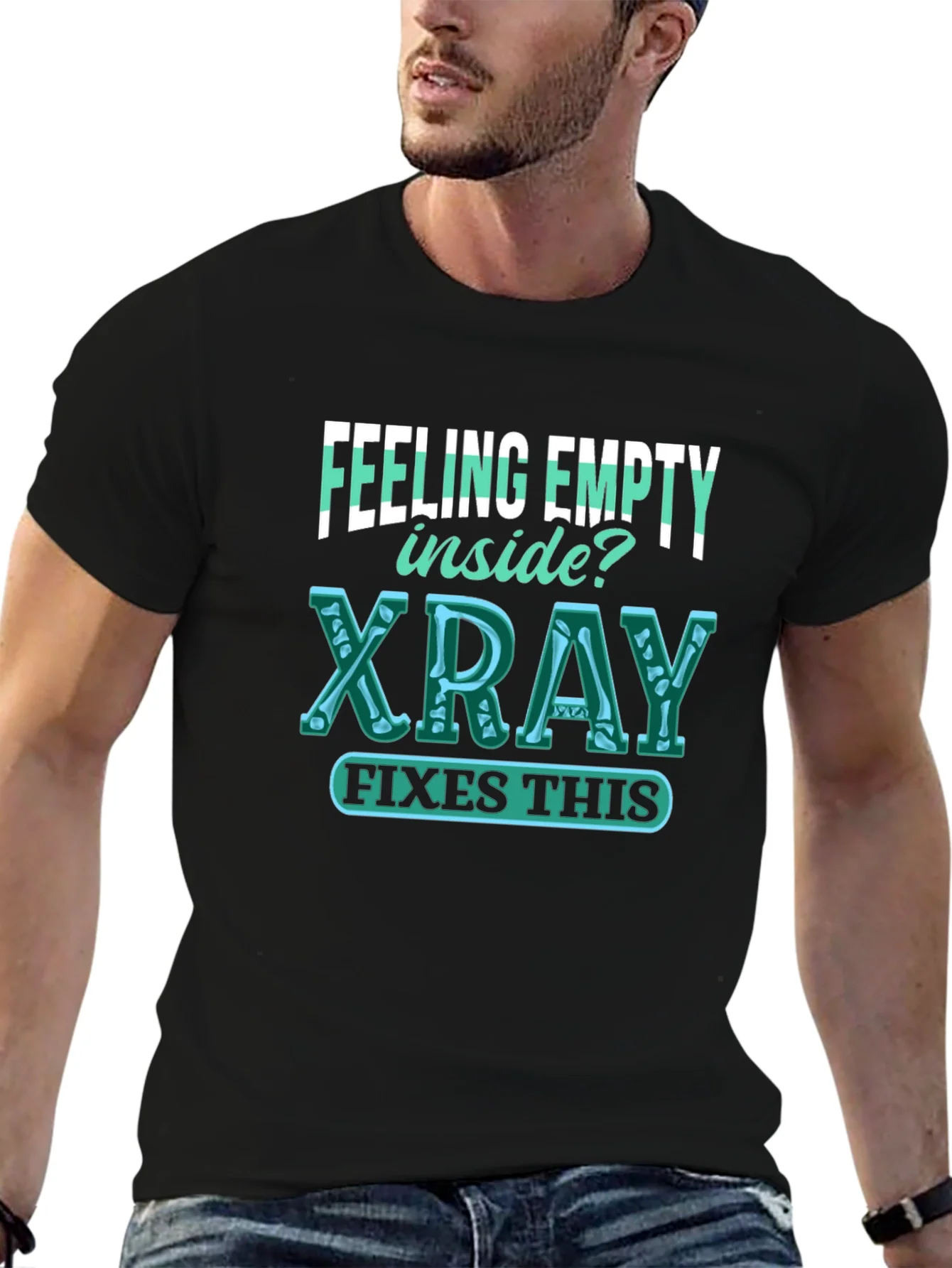 Feeling Empty? X-Ray Graphic Tee