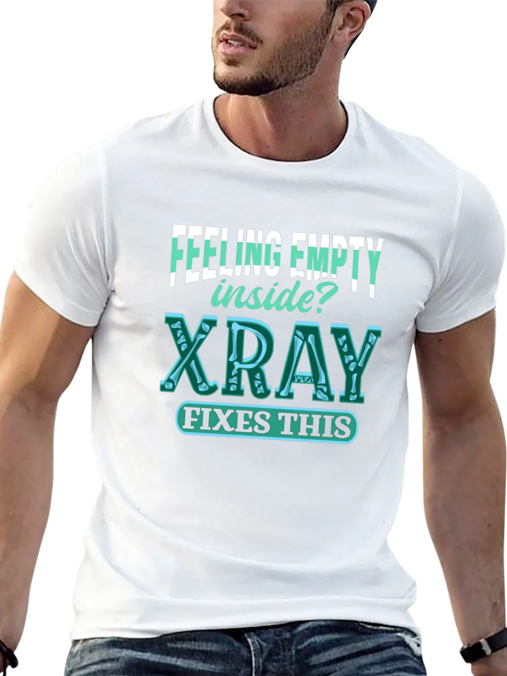 Feeling Empty? X-Ray Graphic Tee