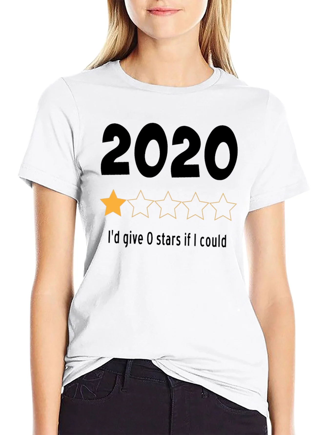 2020 One-Star Rating Graphic T-Shirt