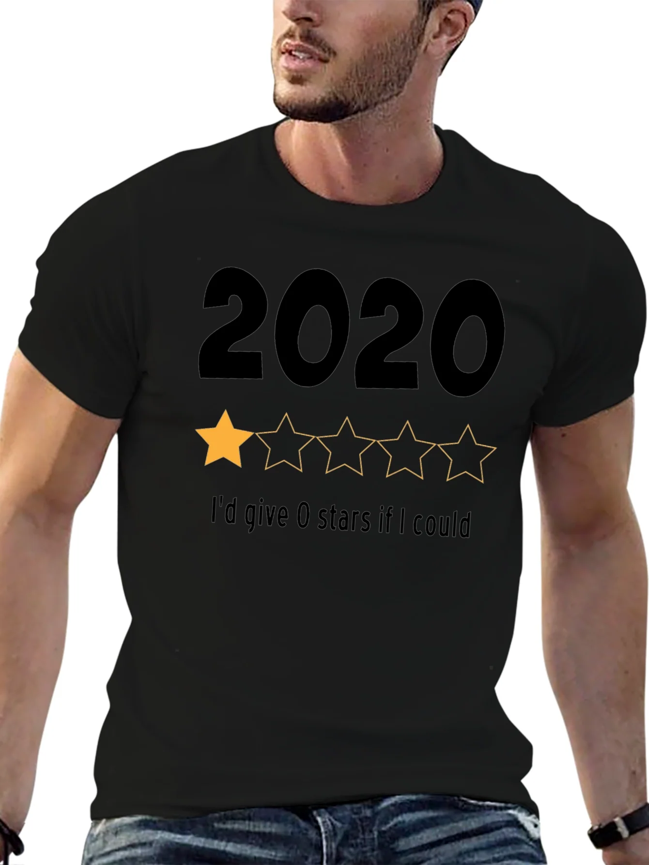 2020 One-Star Rating Graphic T-Shirt