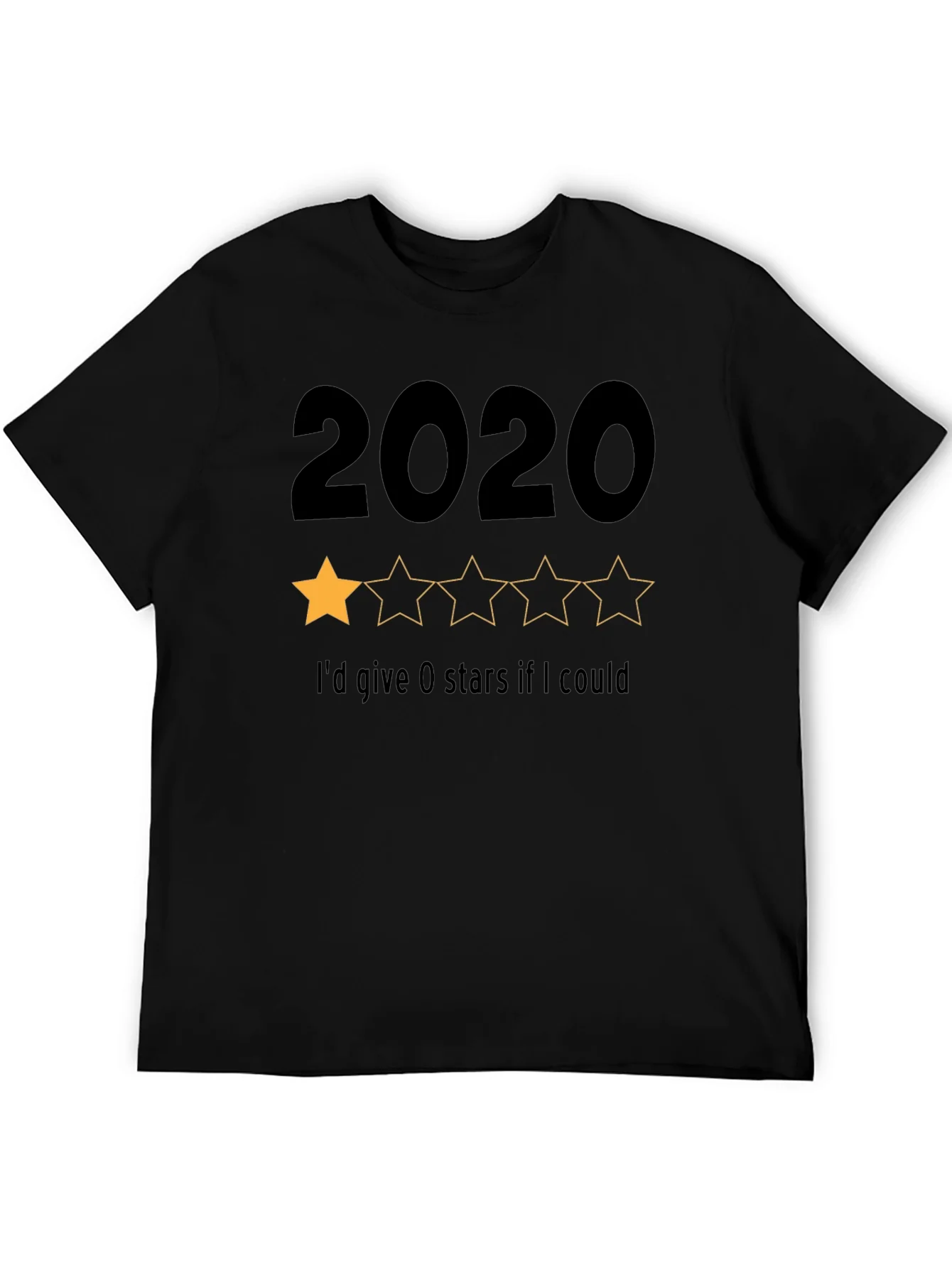 2020 One-Star Rating Graphic T-Shirt