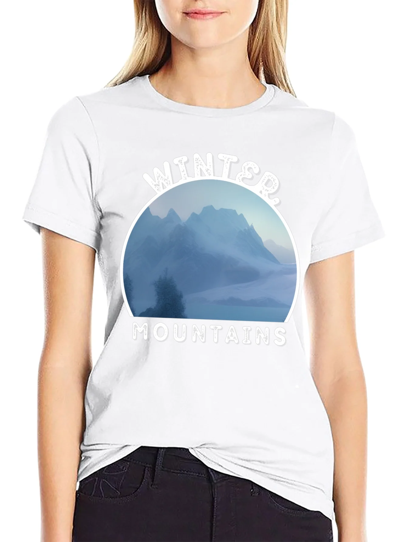 Winter Mountains Graphic Tee