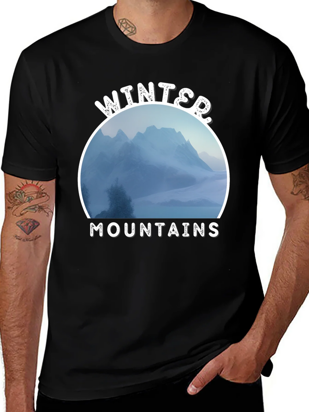 Winter Mountains Graphic Tee