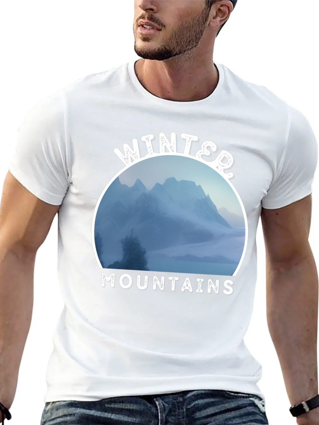 Winter Mountains Graphic Tee