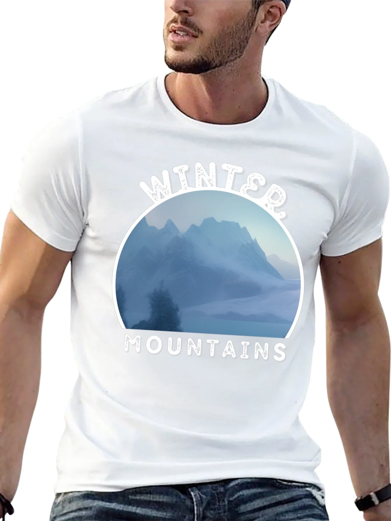 Winter Mountains Graphic Tee