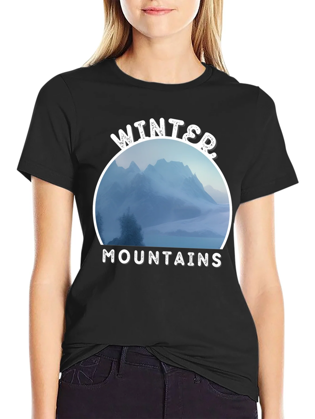 Winter Mountains Graphic Tee