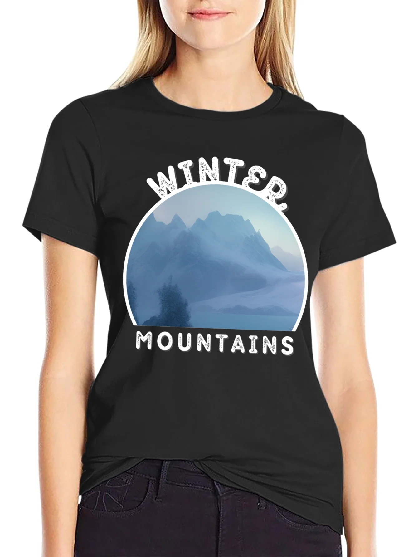 Winter Mountains Graphic Tee