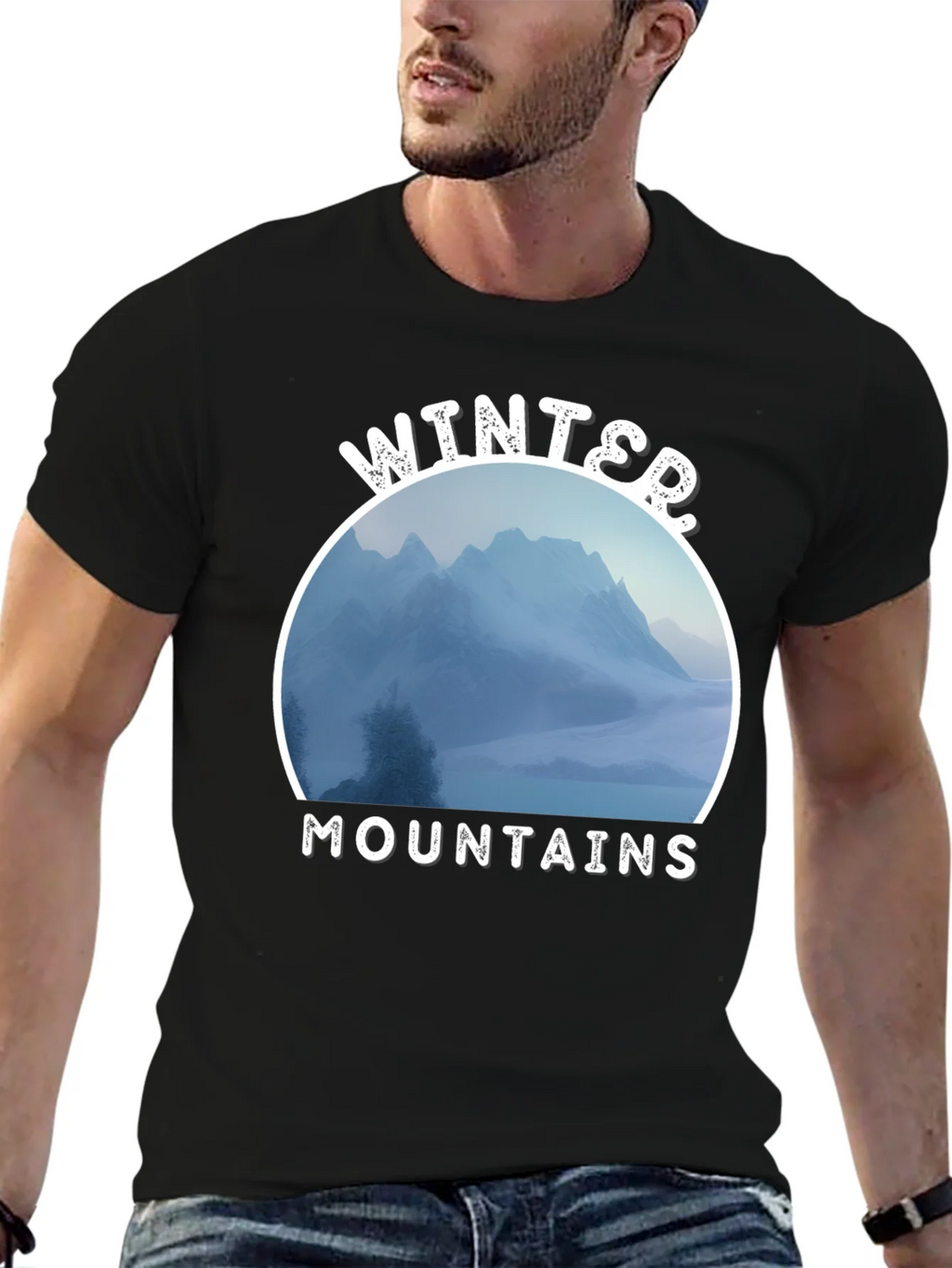 Winter Mountains Graphic Tee