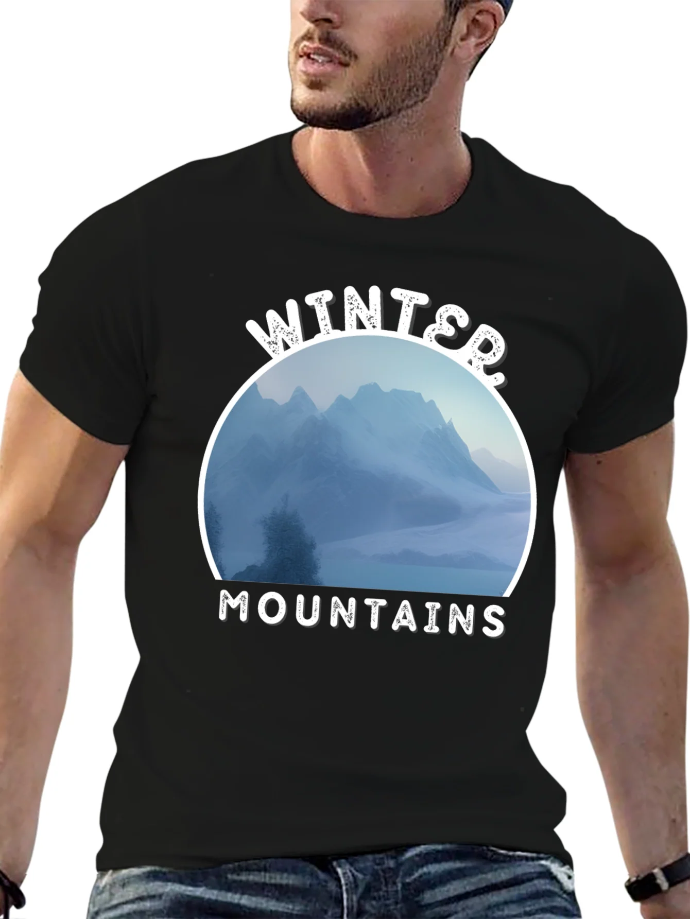 Winter Mountains Graphic Tee