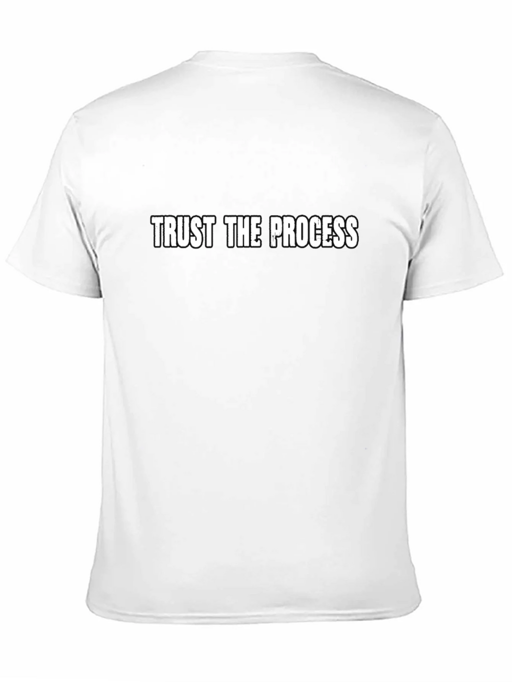 Trust The Process Black Graphic Tee