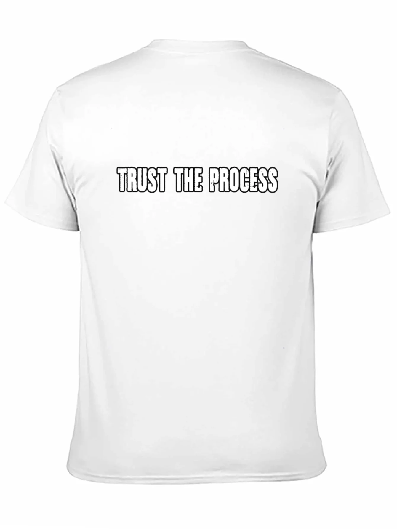 Trust The Process Black Graphic Tee
