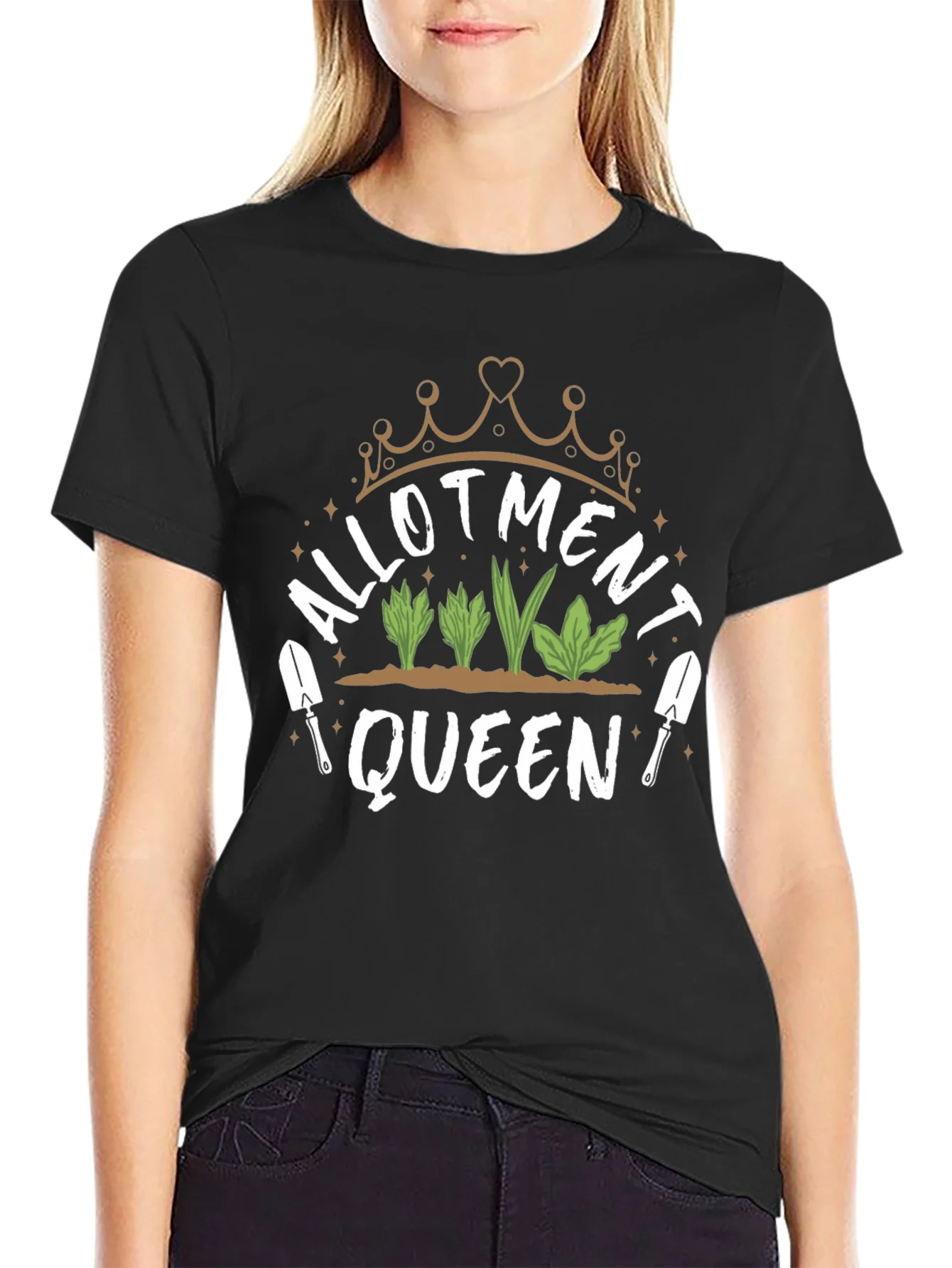 Allotment Queen T-Shirt - Gardening Tee