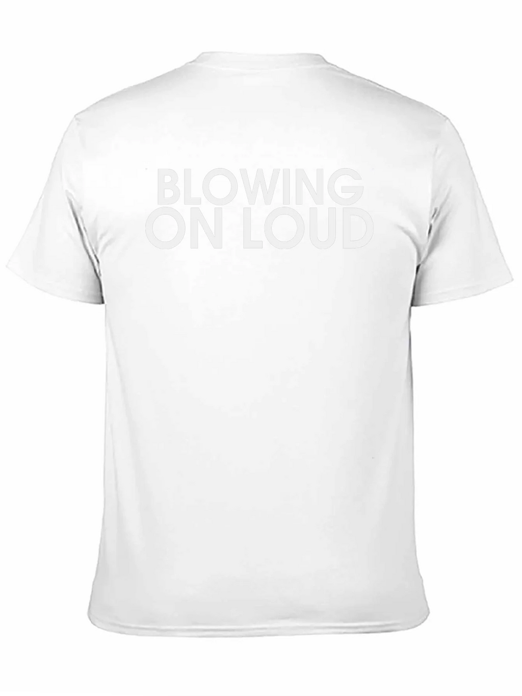 Blowing on Loud Graphic T-Shirt - Black