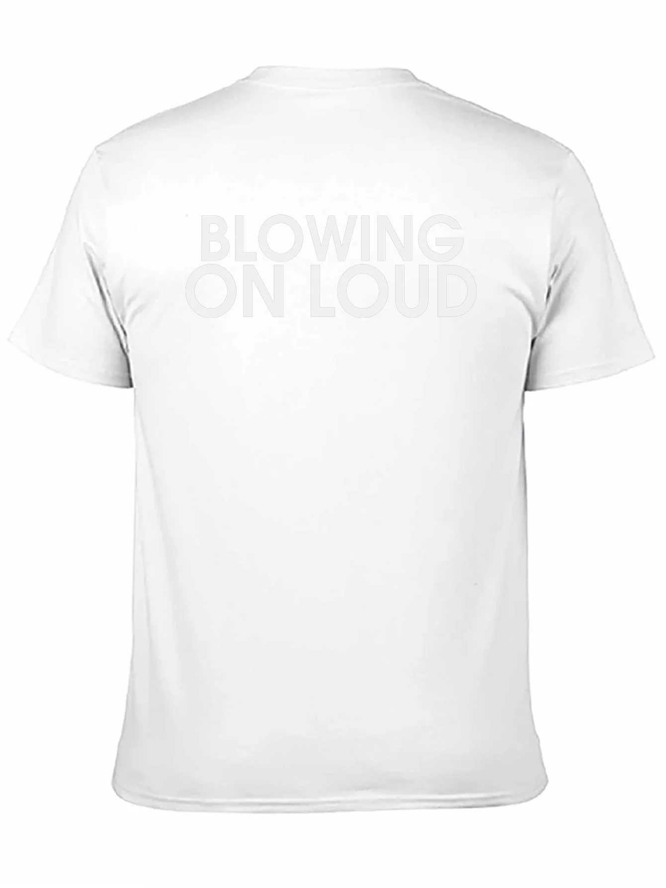 Blowing on Loud Graphic T-Shirt - Black