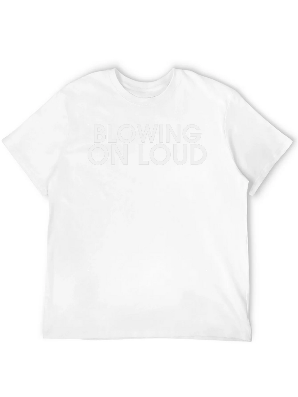 Blowing on Loud Graphic T-Shirt - Black