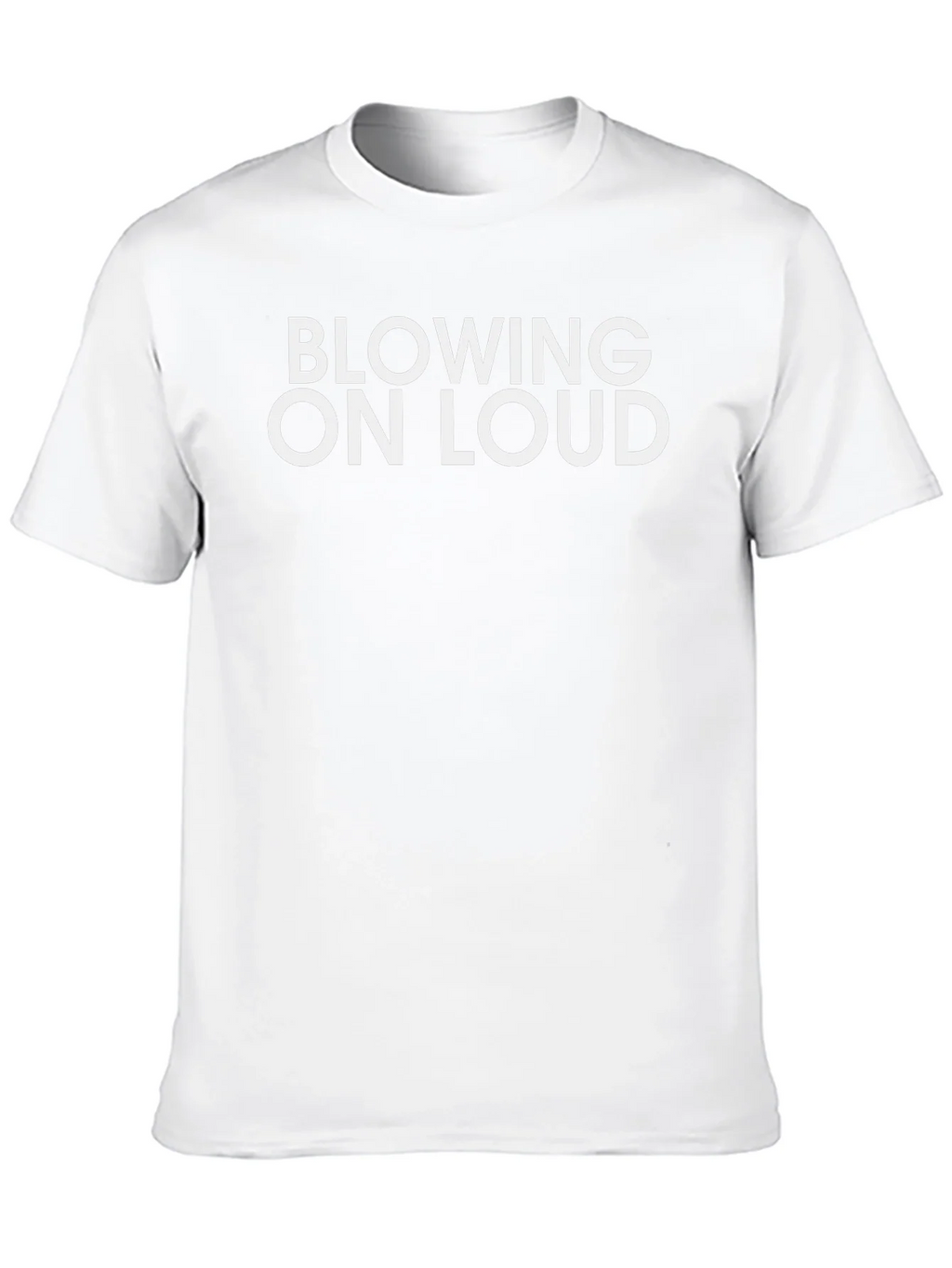 Blowing on Loud Graphic T-Shirt - Black