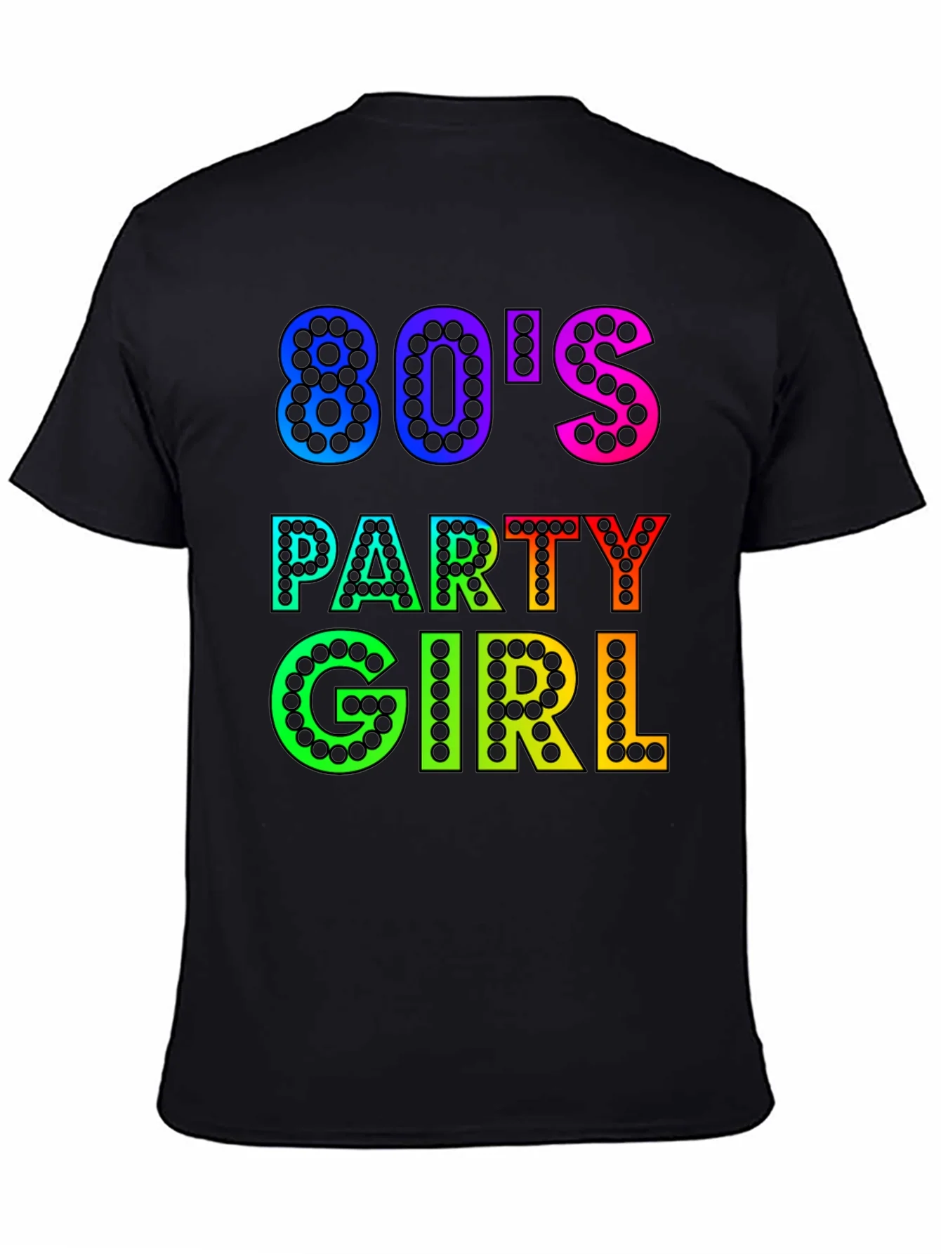 80s Party Girl Graphic T-Shirt