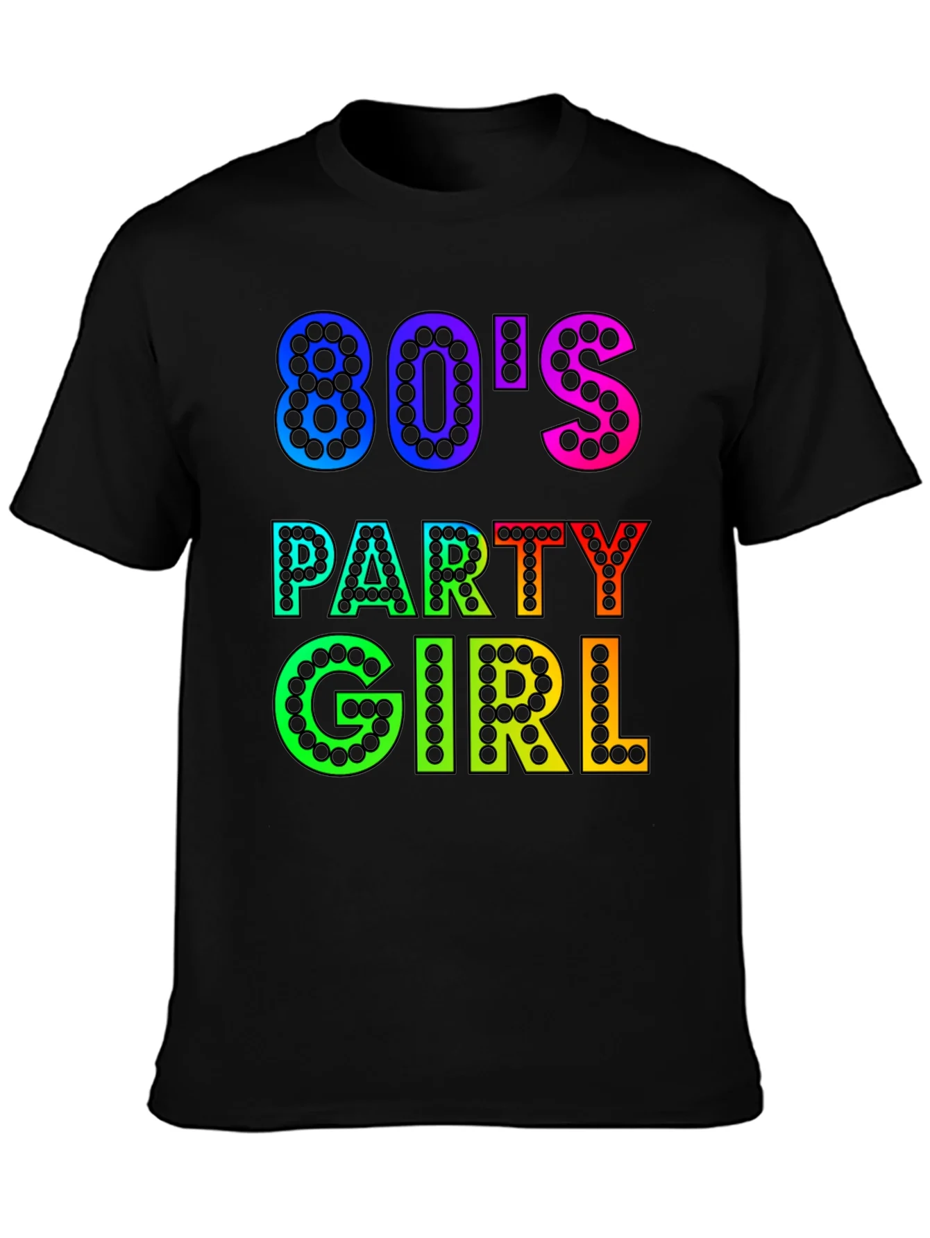 80s Party Girl Graphic T-Shirt