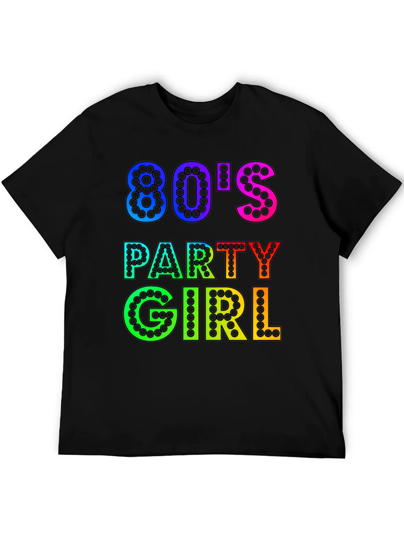 80s Party Girl Graphic T-Shirt