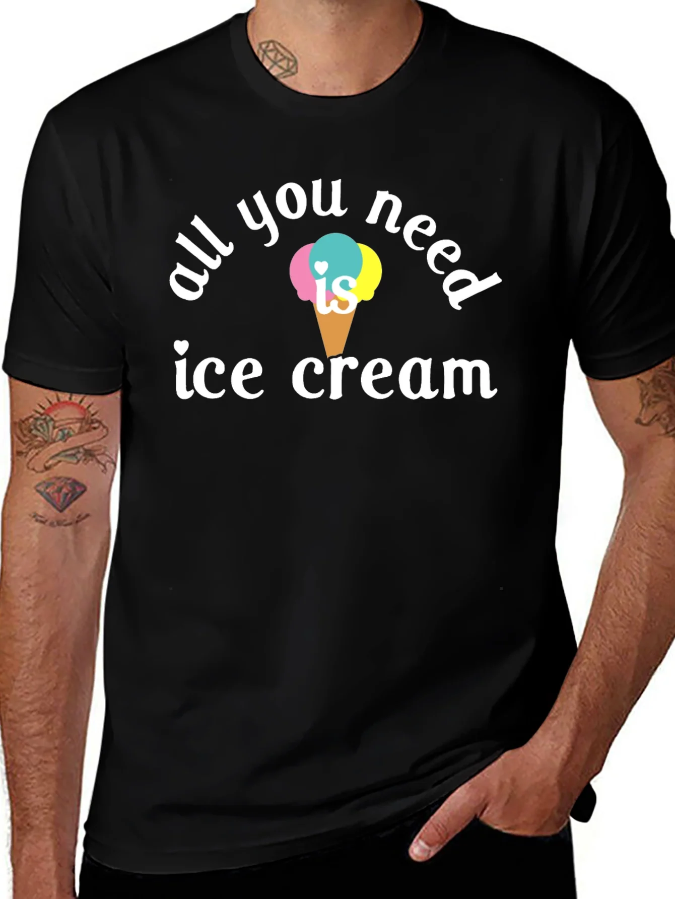 All You Need is Ice Cream T-Shirt