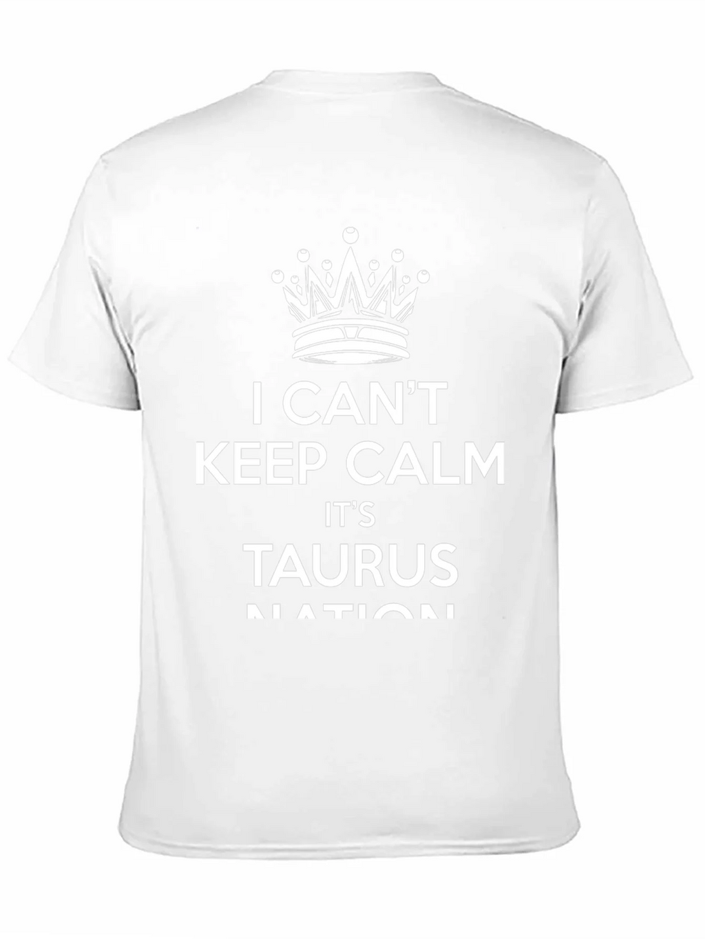 I Cant Keep Calm Taurus Nation Black T-Shirt