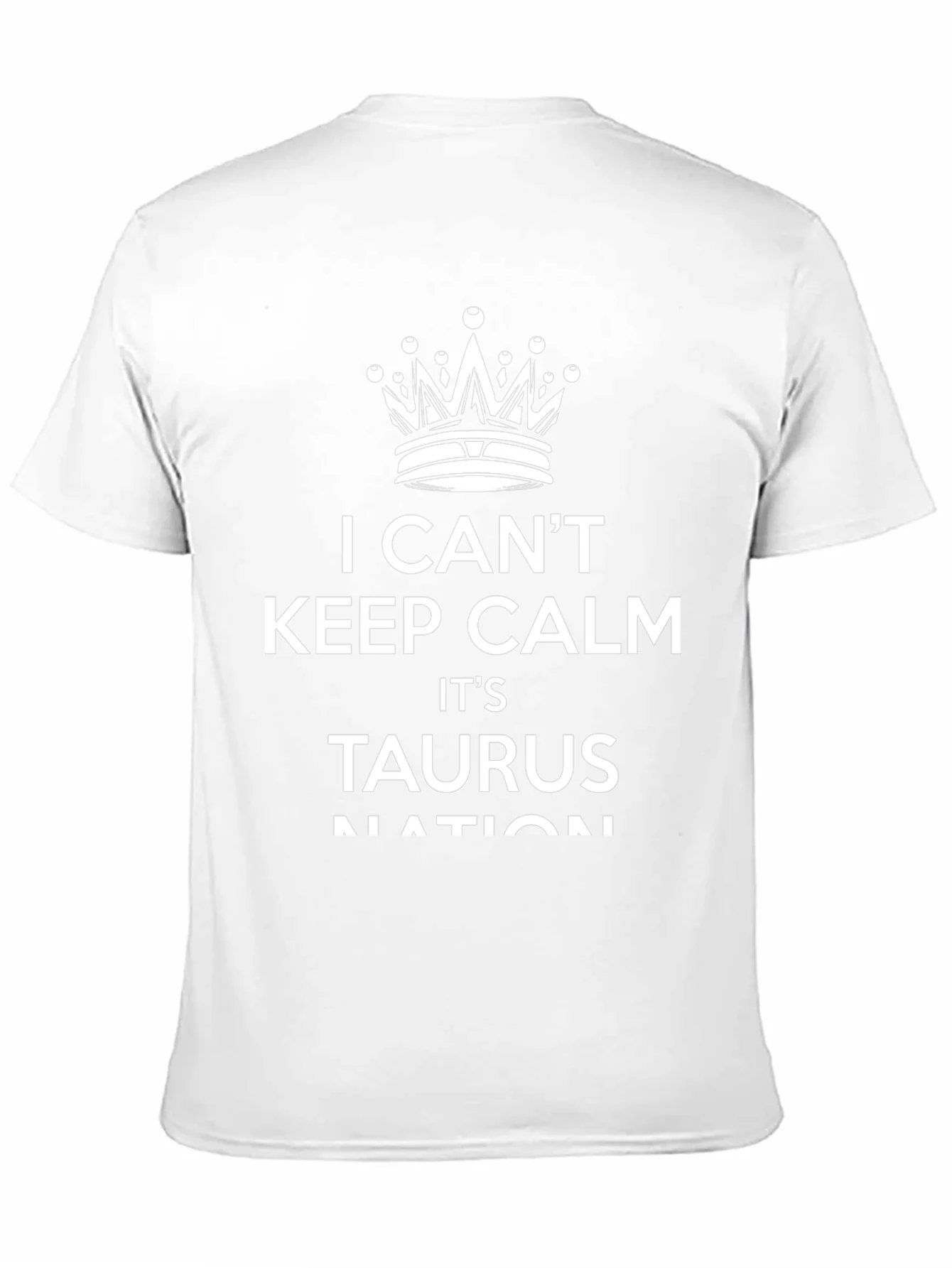 I Cant Keep Calm Taurus Nation Black T-Shirt