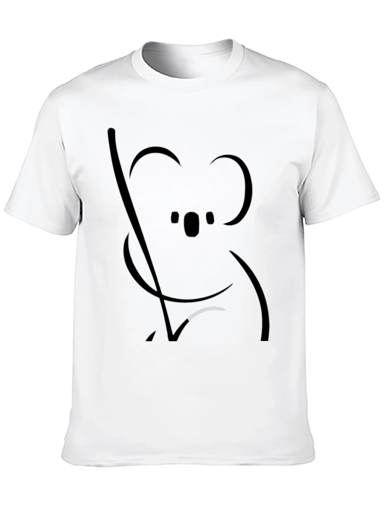 Koala Graphic Black T-Shirt - Unisex