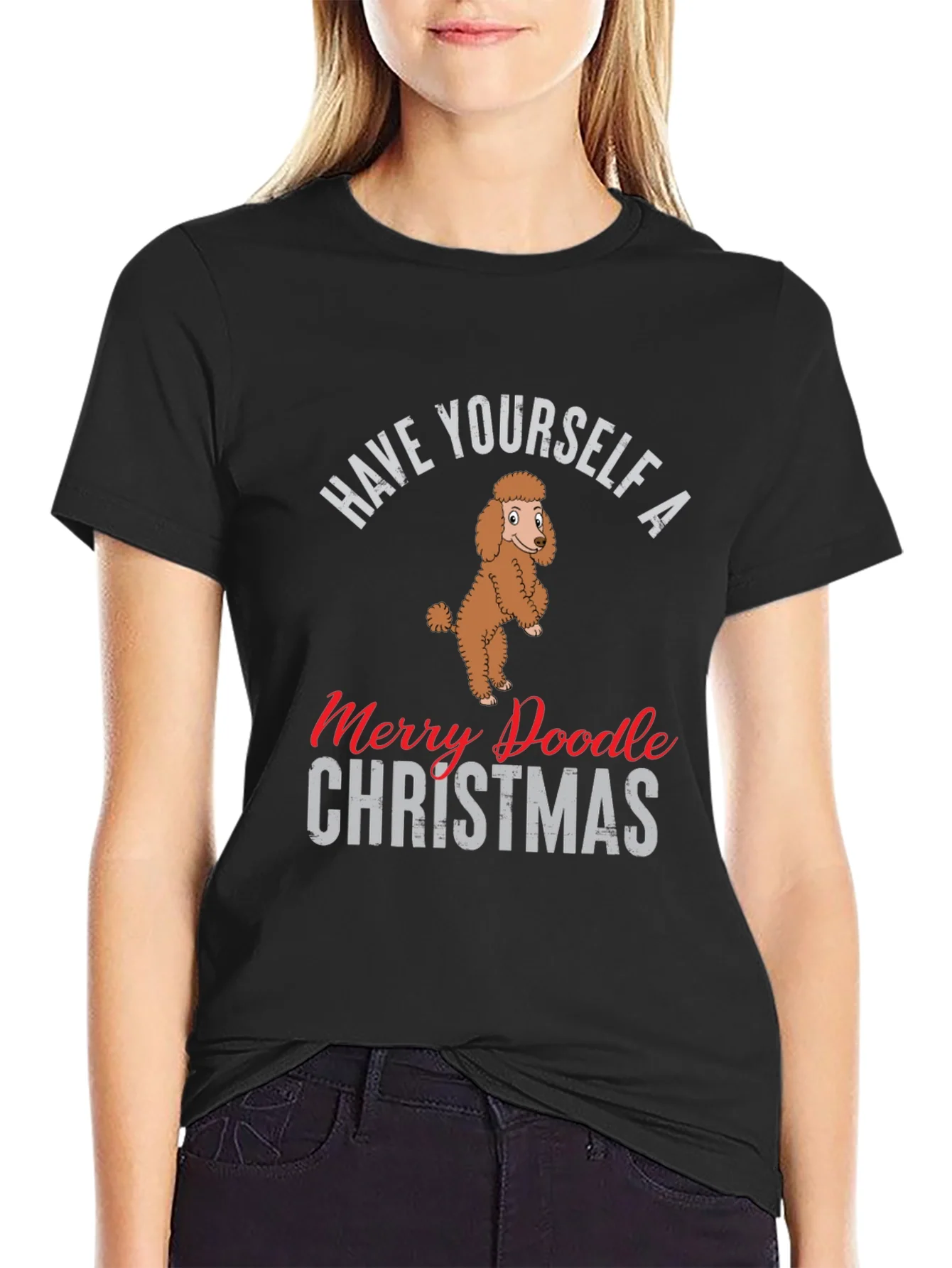 Merry Doodle Christmas T-Shirt