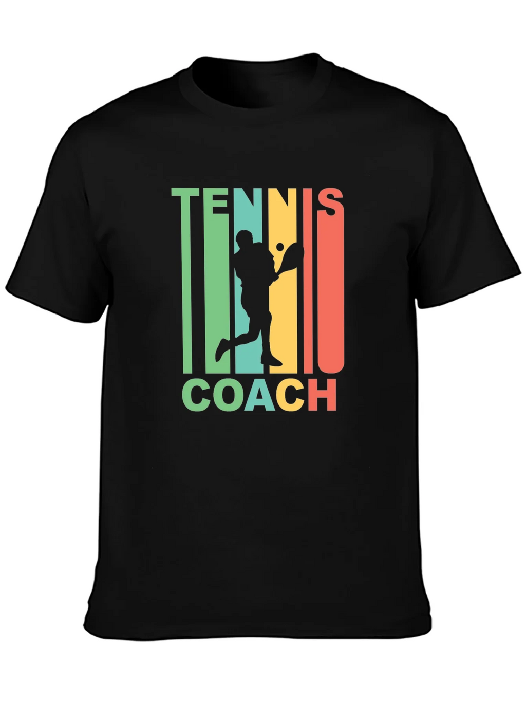 Tennis Coach Graphic T-Shirt