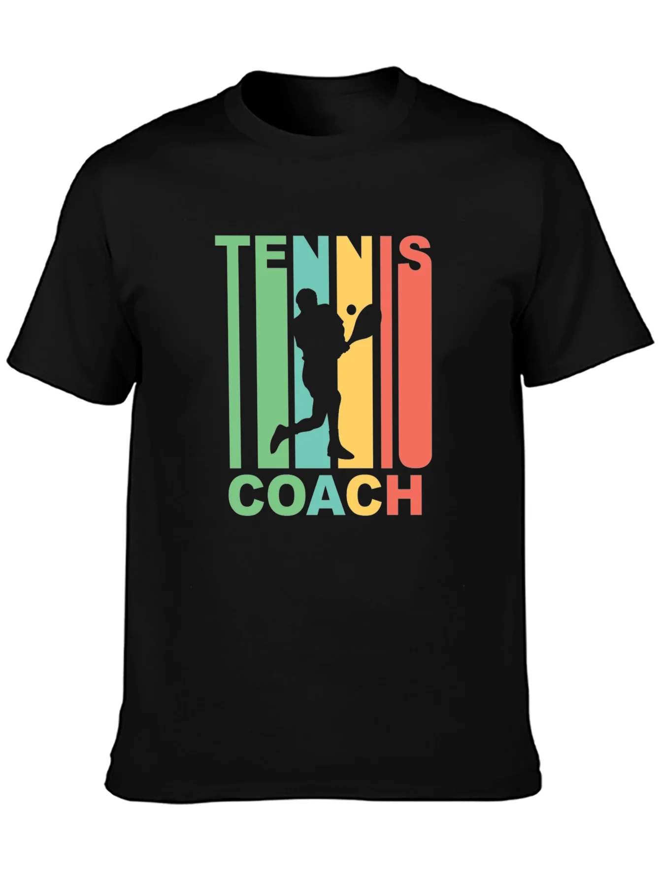 Tennis Coach Graphic T-Shirt