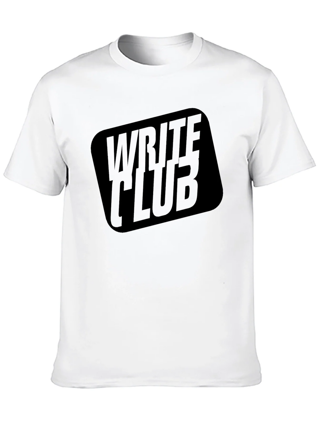 Write Club Graphic Tee - Black Cotton T-Shirt