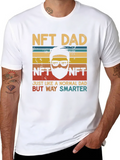 NFT Dad Graphic T-Shirt