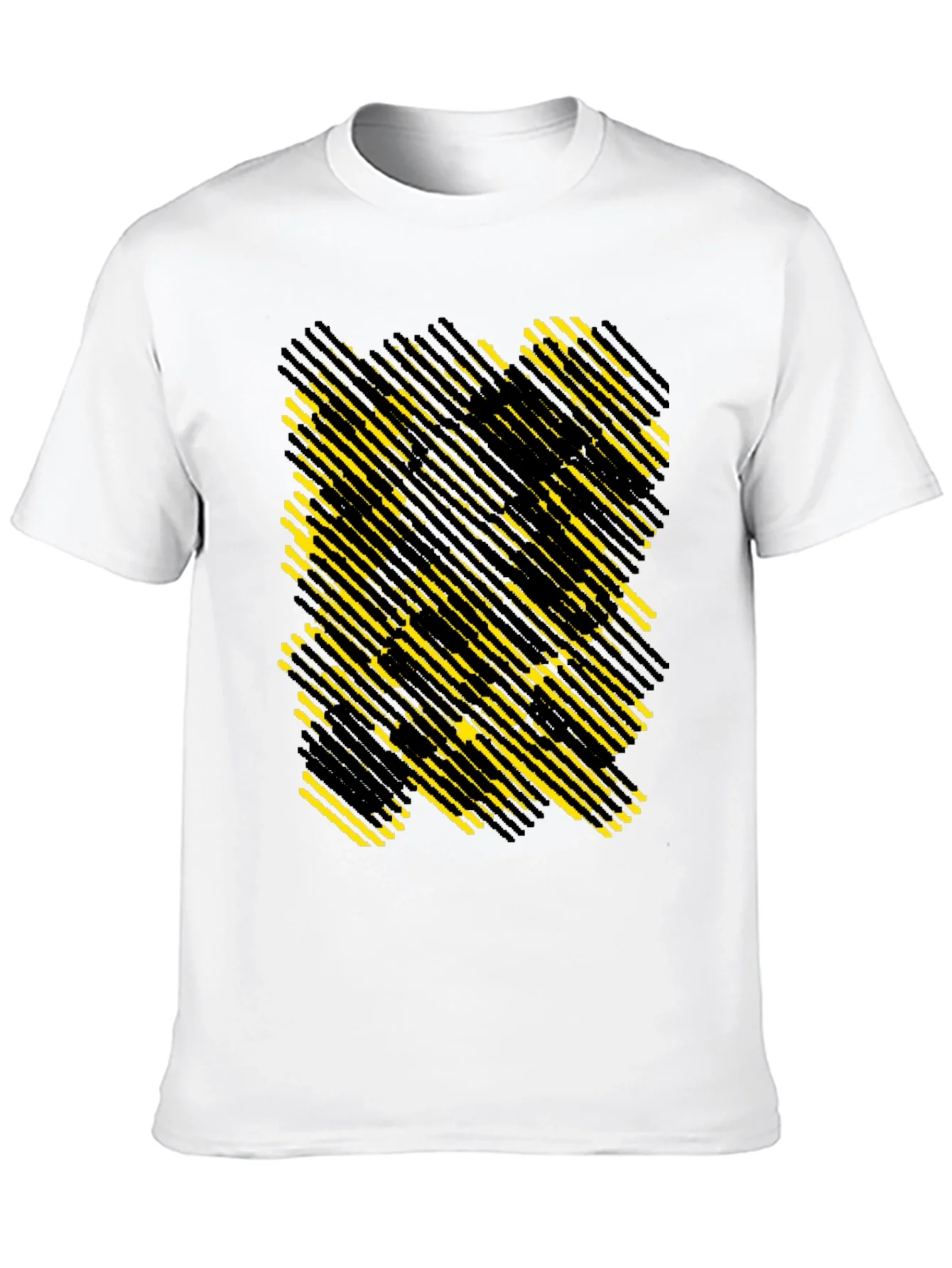 Abstract Geometric T-Shirt - Modern Graphic Tee