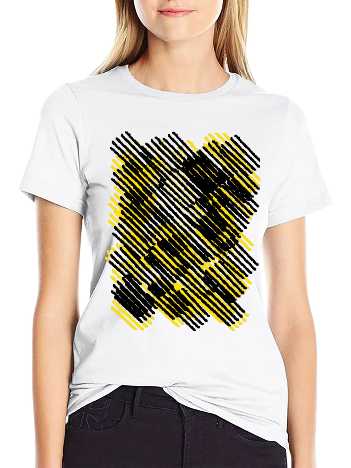 Abstract Geometric T-Shirt - Modern Graphic Tee