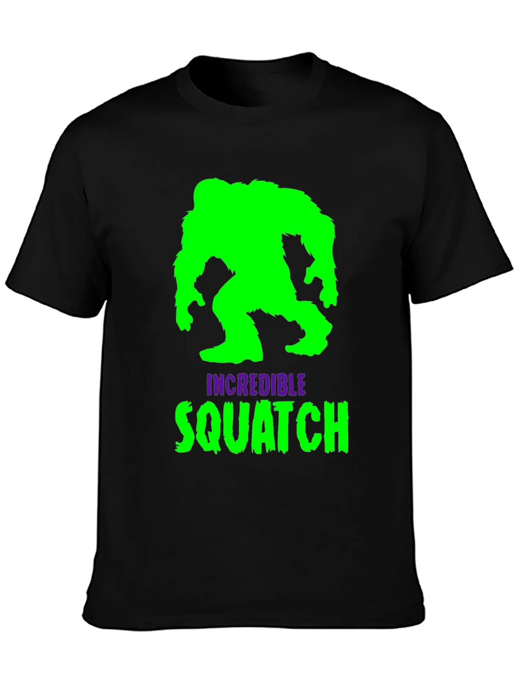 Incredible Squatch Black T-Shirt