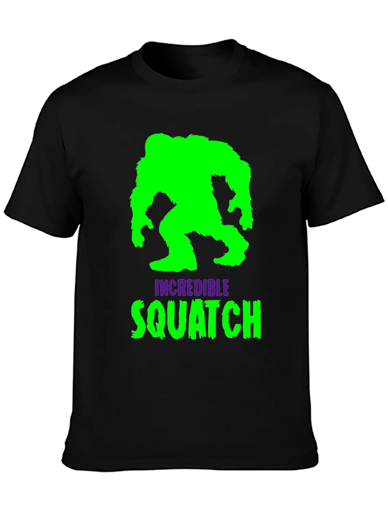 Incredible Squatch Black T-Shirt