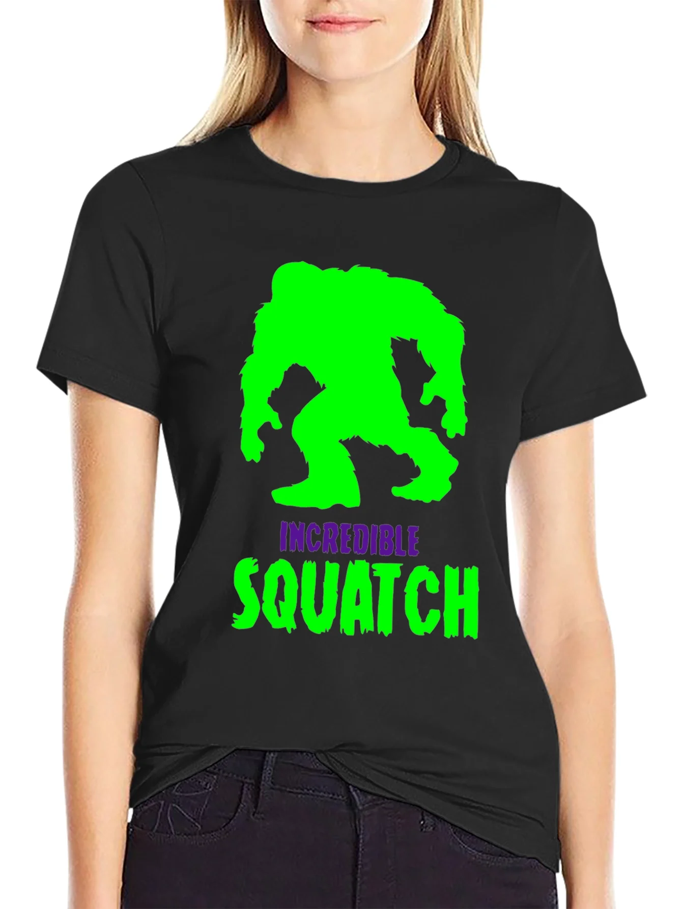 Incredible Squatch Black T-Shirt
